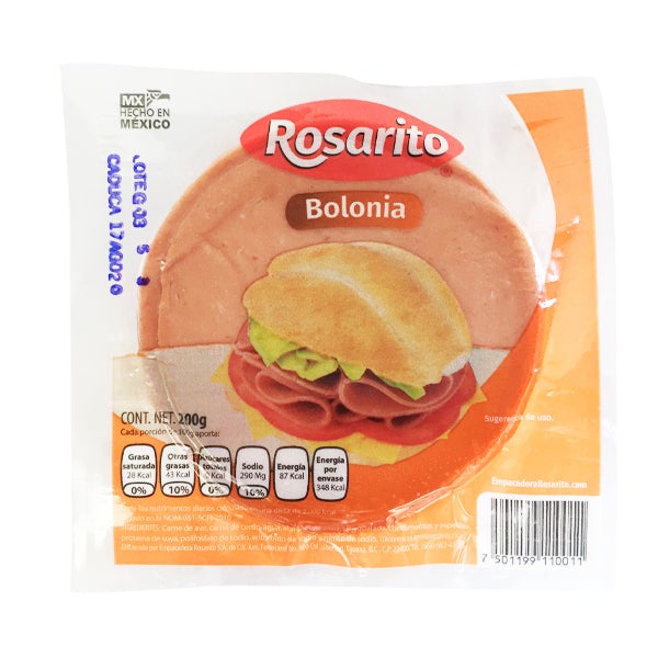 Bolonia Rosarito 200 gr