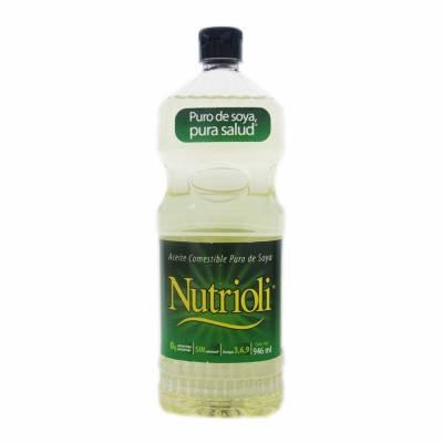 Aceite puro de soya Nutrioli 400ml