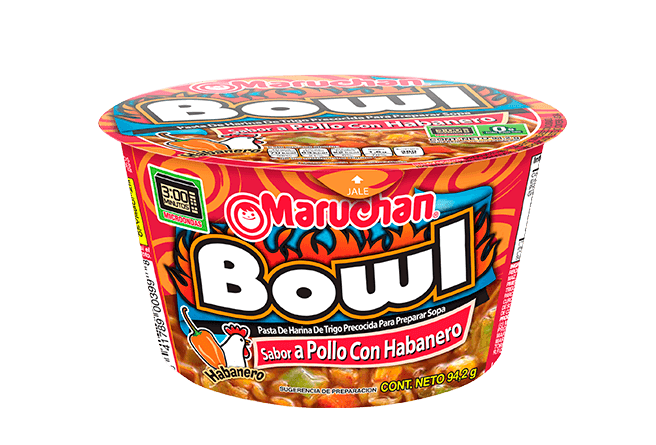 Maruchan Bowl sabor pollo con habanero 94.2g