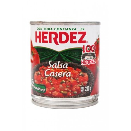 Salsa casera Herdez lata 210g