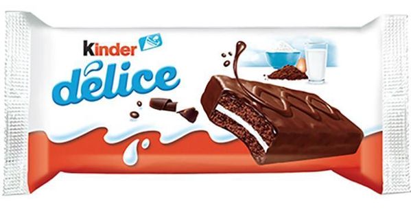 Chocolate Kinder delice cacao 39g/15pzs