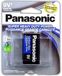 [A0065] Baterias Panasonic 1pz 9V