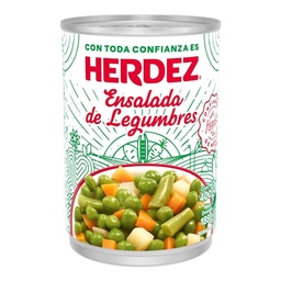 [A0096] Ensalada de legumbres y vegetales herdez 400g