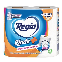 [A0073] Papel higienico Regio ecomax (4 rollos)