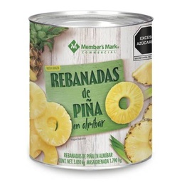 Pina en almibar 3.030 kg
