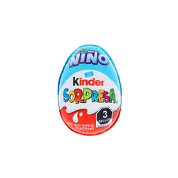 Chocolate Kinder Sorpresa niño