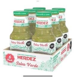Salsa Guacamole Herdez 240gr 6pz