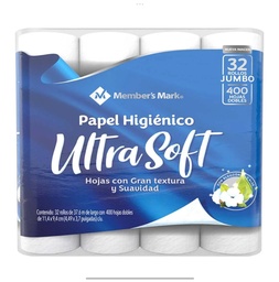 Bulto Papel Higiénico Member’s Mark 32pz