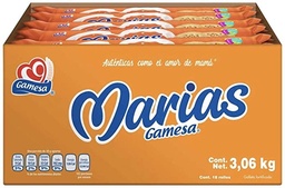 [7501000639328] Galleta Marias Gamesa 170g/20